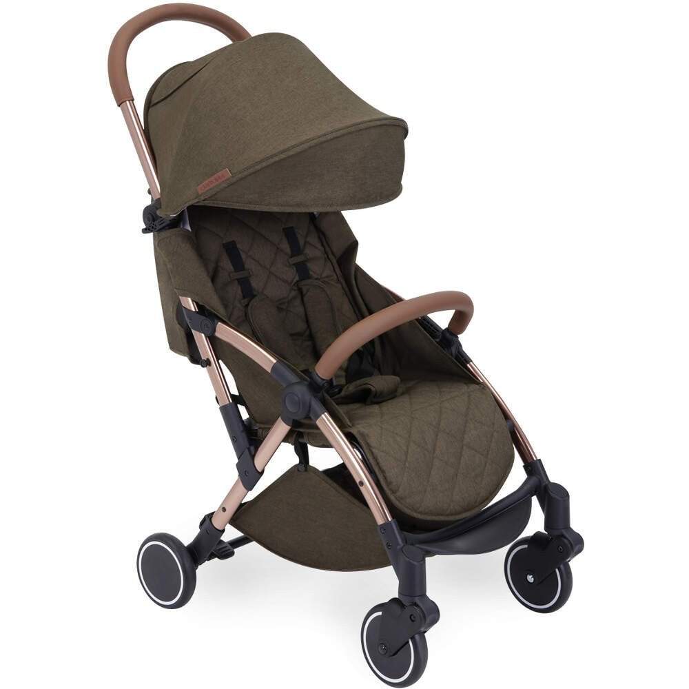 Ickle bubba Globe Max Stroller - Khaki on Rose Gold -  | For Your Little One