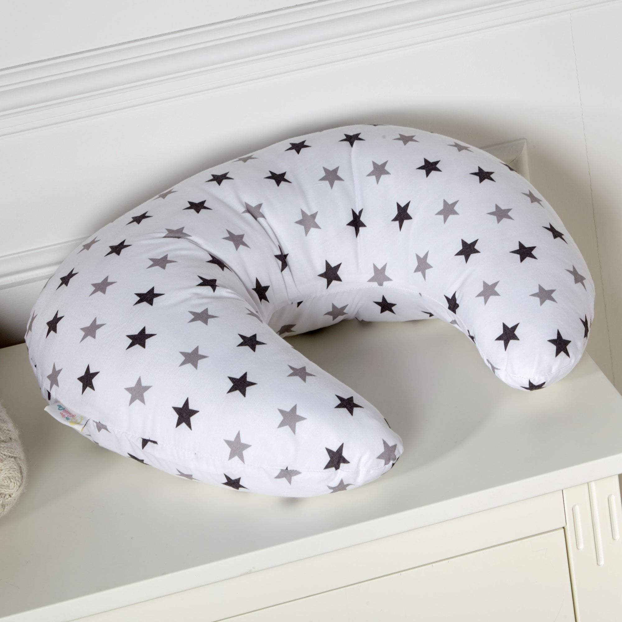 Breast Feeding Maternity Nursing Pillow - Silver Twinkle - For Your Little One
