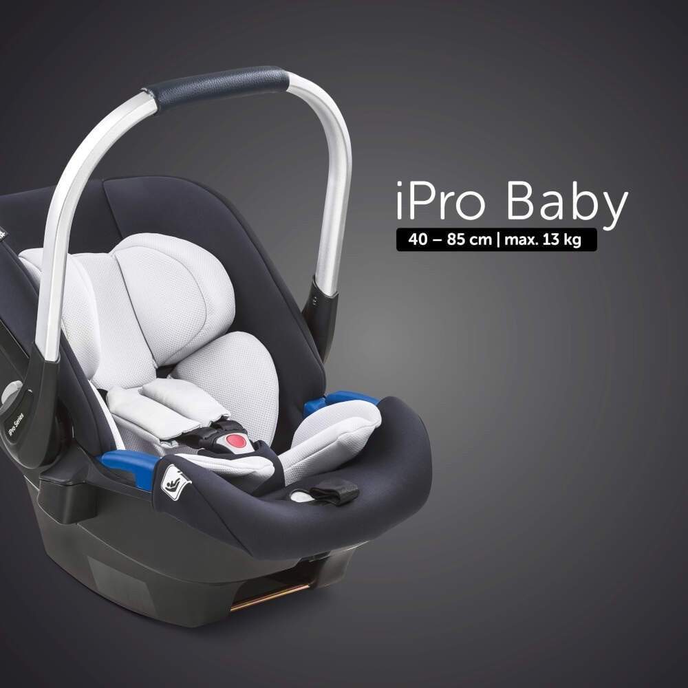 Hauck iPro iSize 0+ Infant Car Seat (Denim) -  | For Your Little One