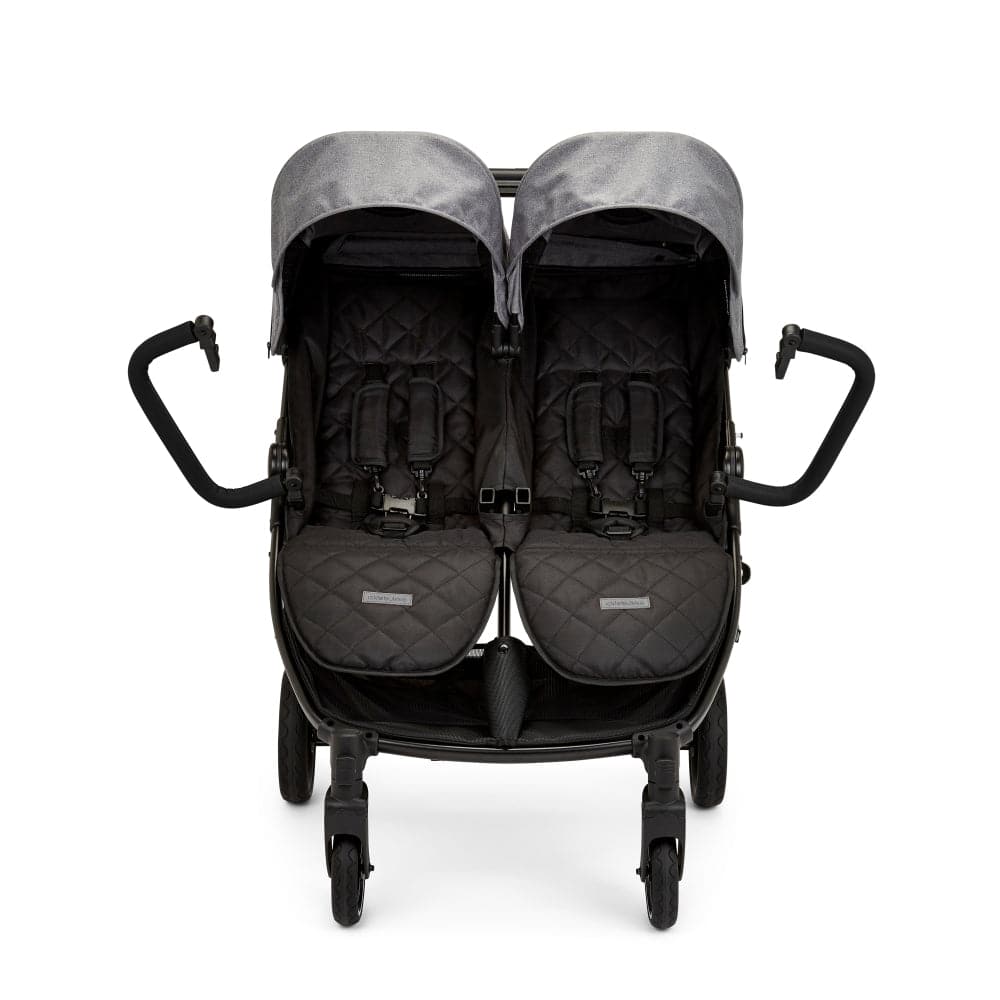 Ickle Bubba Venus Double Stroller - Space Grey -  | For Your Little One