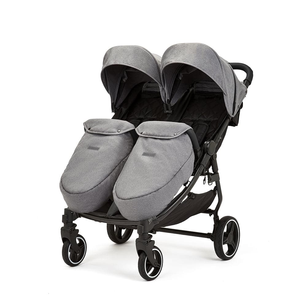 Ickle Bubba Venus Max Double Stroller - Space Grey -  | For Your Little One