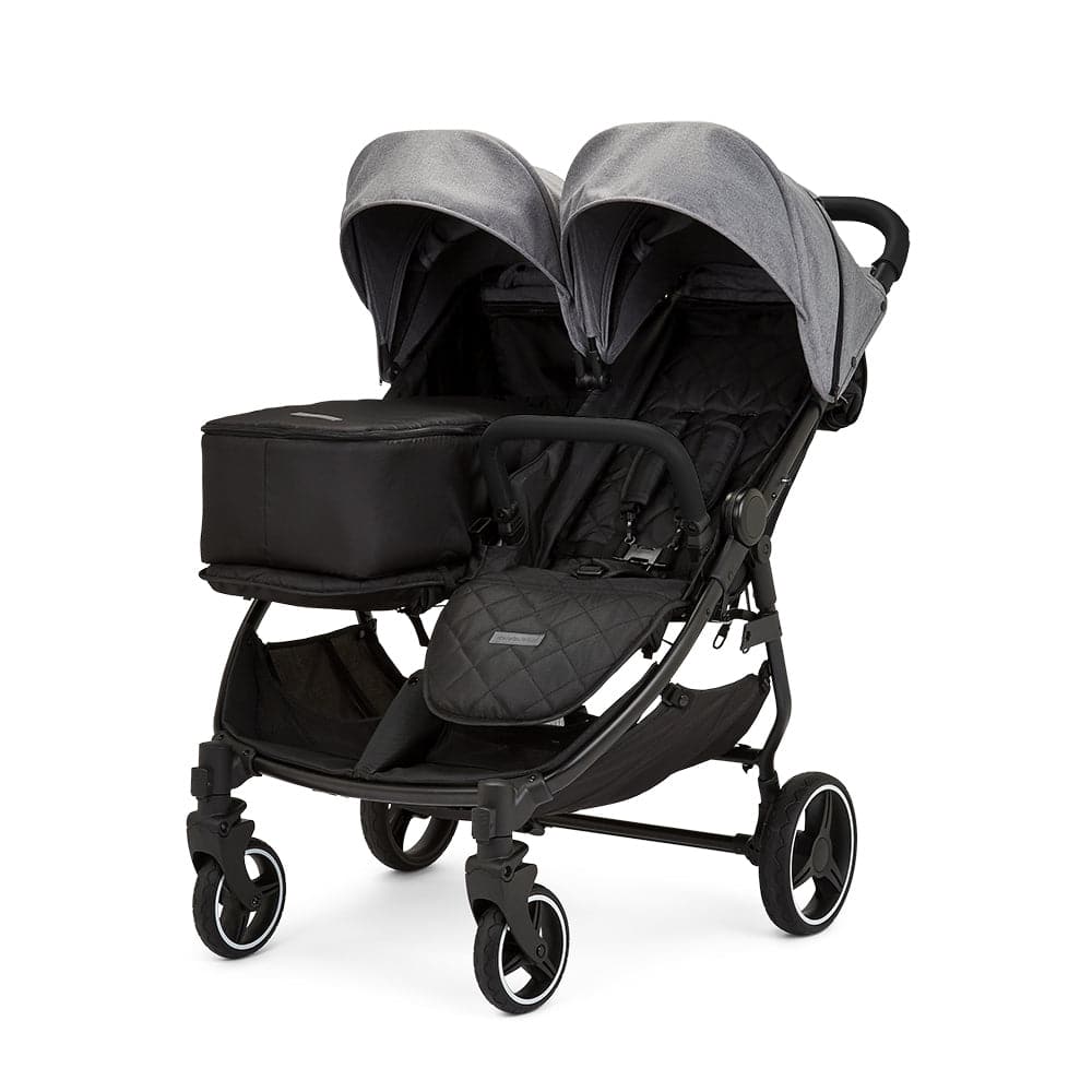 Ickle Bubba Venus Prime Double Stroller - Space Grey -  | For Your Little One