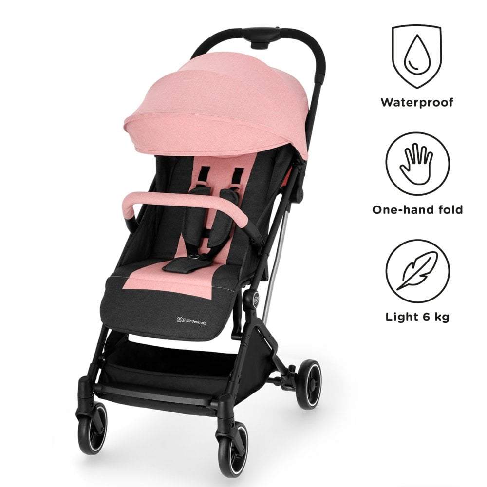 Kinderkraft Indy Pushchair - Pink -  | For Your Little One