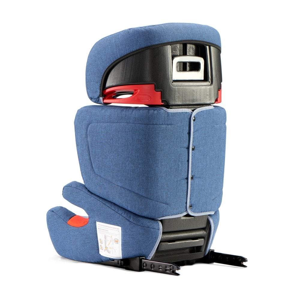 Kinderkraft Junior Fix Group 2/3 Car Seat with ISOFIX Base - Navy -  | For Your Little One