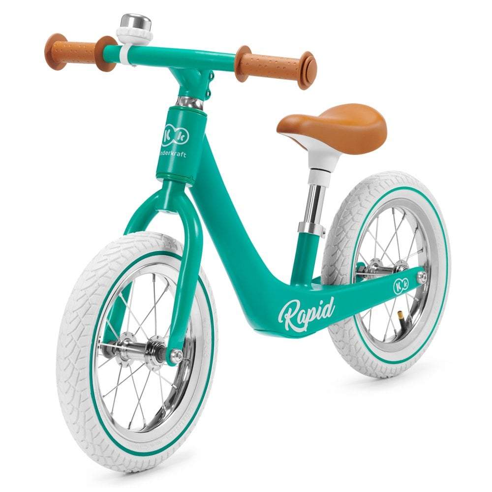 Kinderkraft Rapid Balance Bike - Midnight Green -  | For Your Little One
