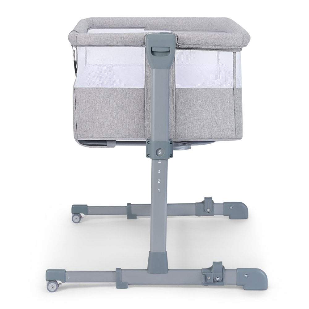 Kinderkraft Neste Air Bedside Crib - Grey -  | For Your Little One