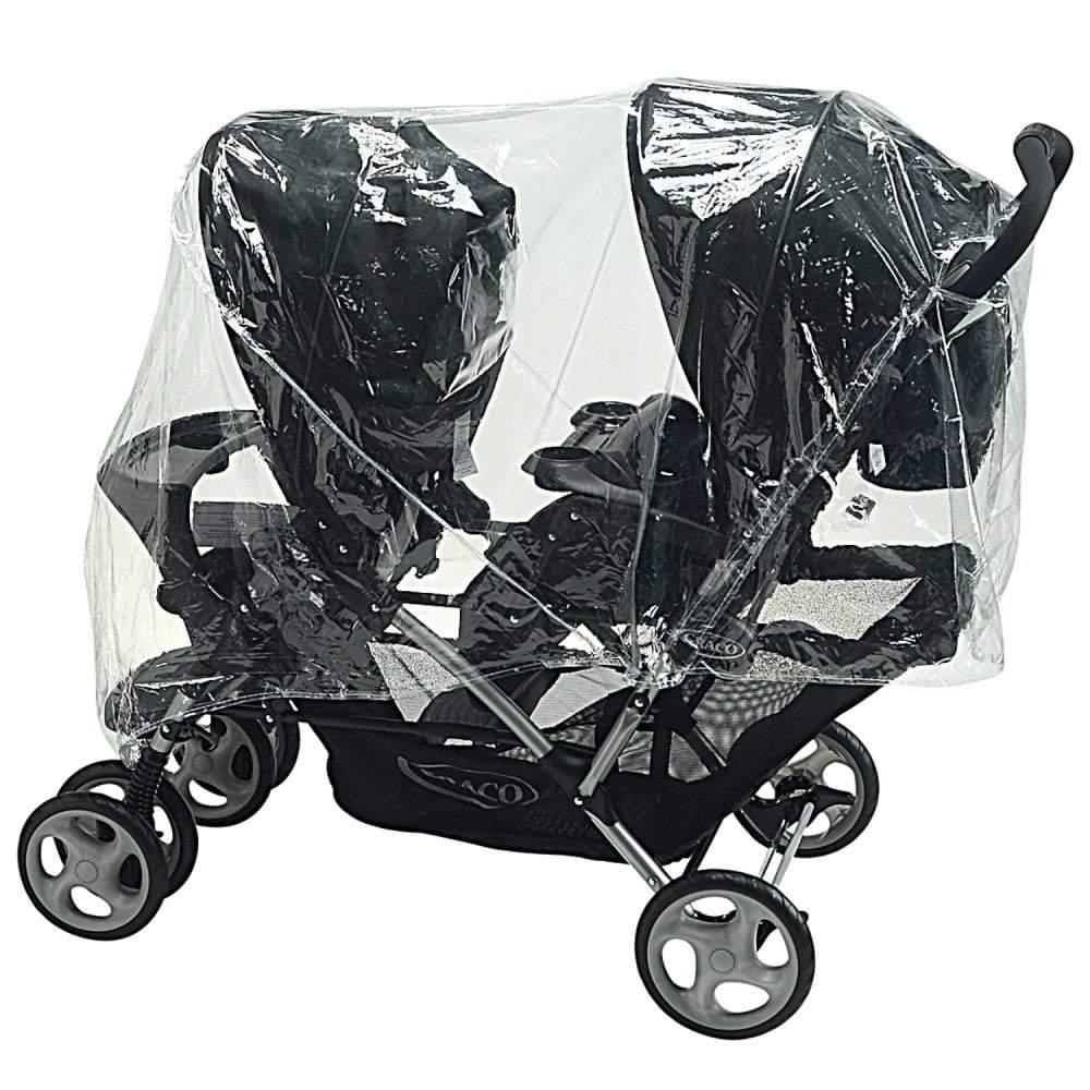 Front and Back Raincover Compatible with Quinny   