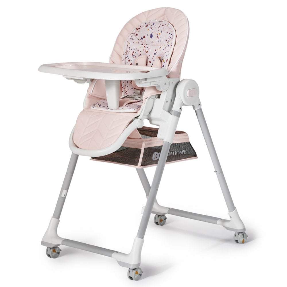 Kinderkraft Lastree Highchair - Pink -  | For Your Little One