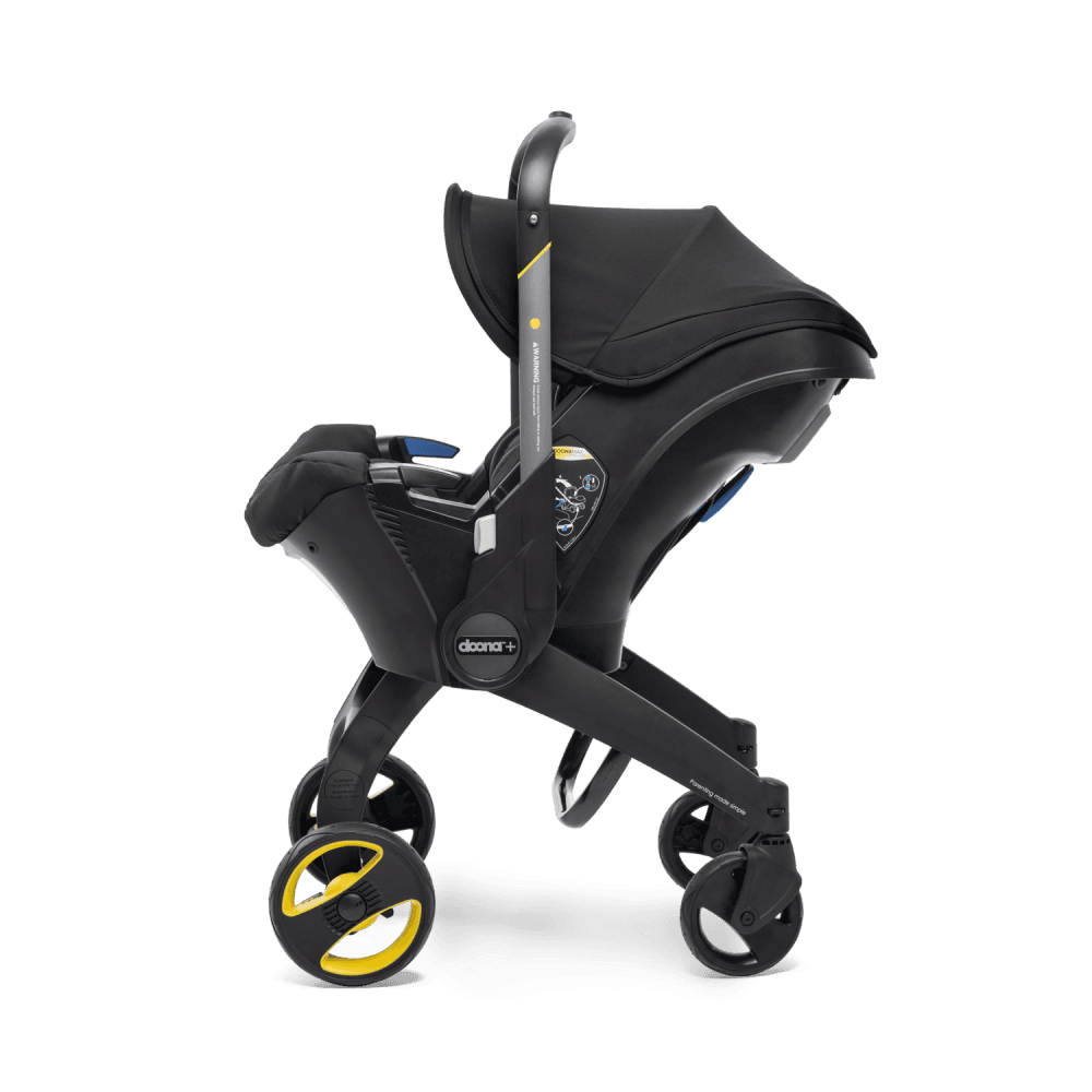 Doona+ Infant Car Seat Stroller + ISOFIX Base - Nitro Black -  | For Your Little One