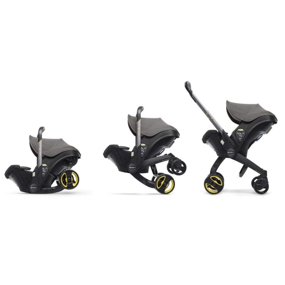 Doona+ Infant Car Seat Stroller+ ISOFIX Base - Urban Grey -  | For Your Little One