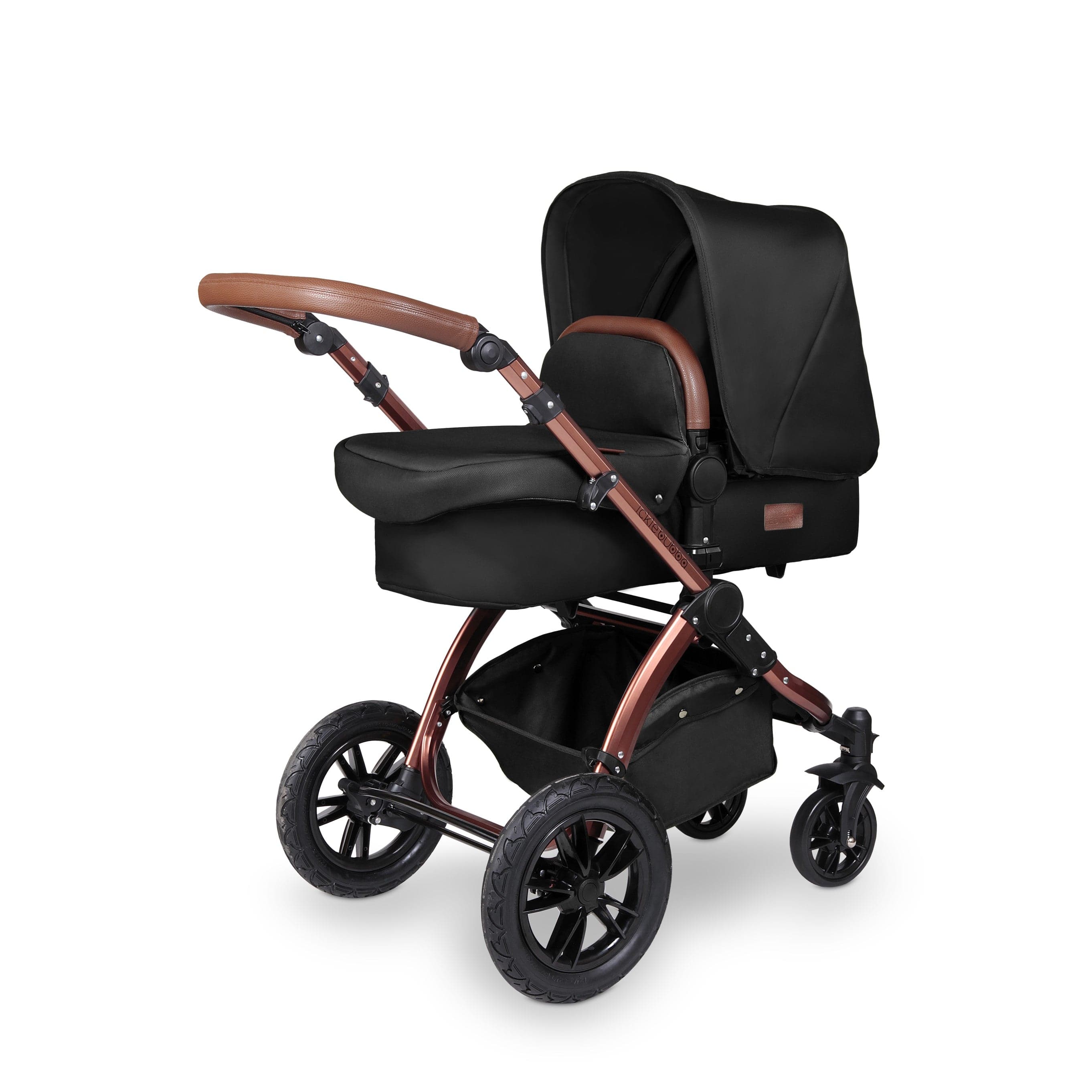 Ickle Bubba Stomp V4 2 In 1 Carrycot & Pushchair - Bronze / Midnight   