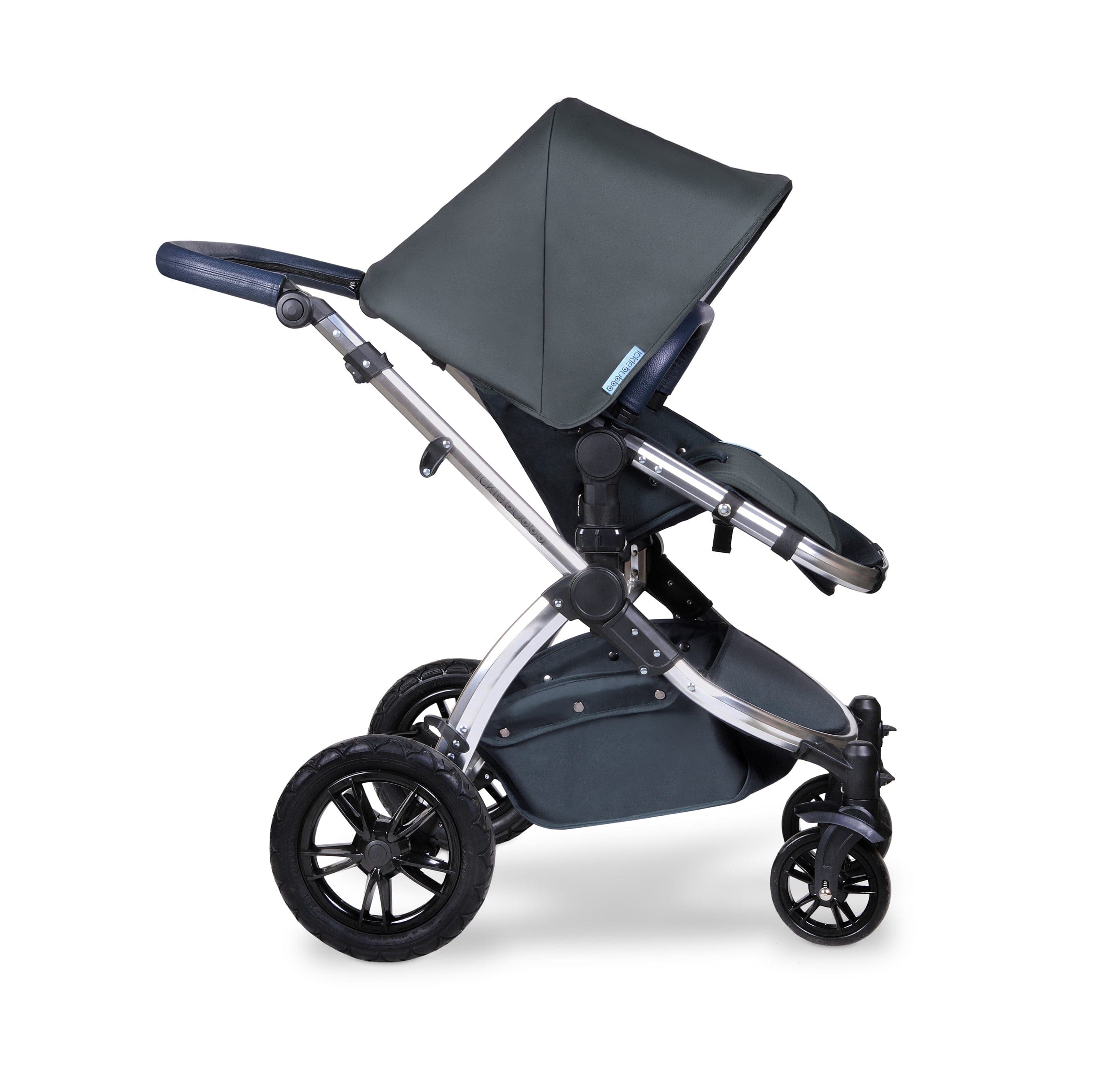 Ickle Bubba Stomp V4 2 In 1 Carrycot & Pushchair - Chrome / Blueberry -  | For Your Little One