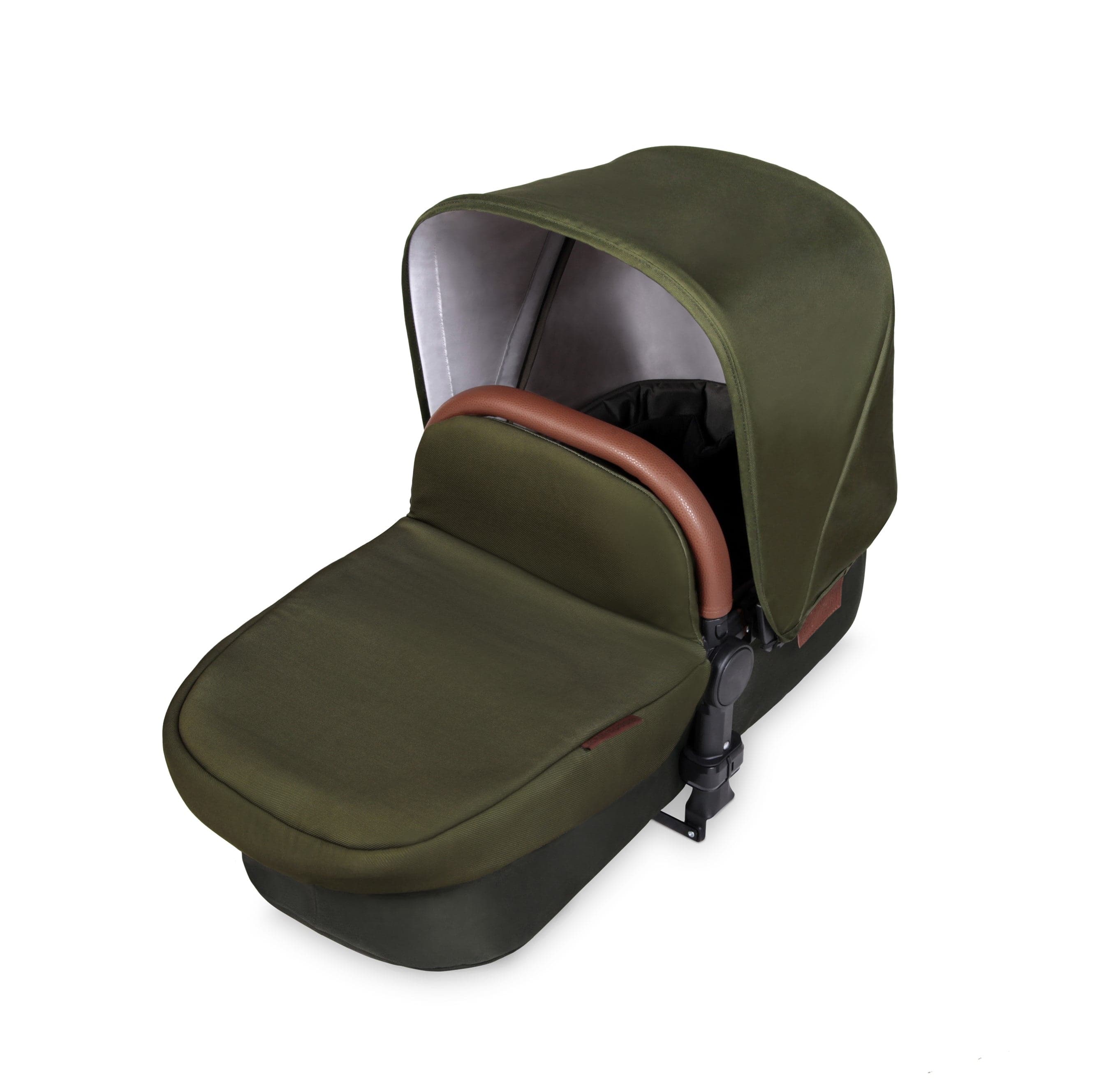 Ickle Bubba Stomp V4 2 In 1 Carrycot & Pushchair - Chrome / Woodland -  | For Your Little One