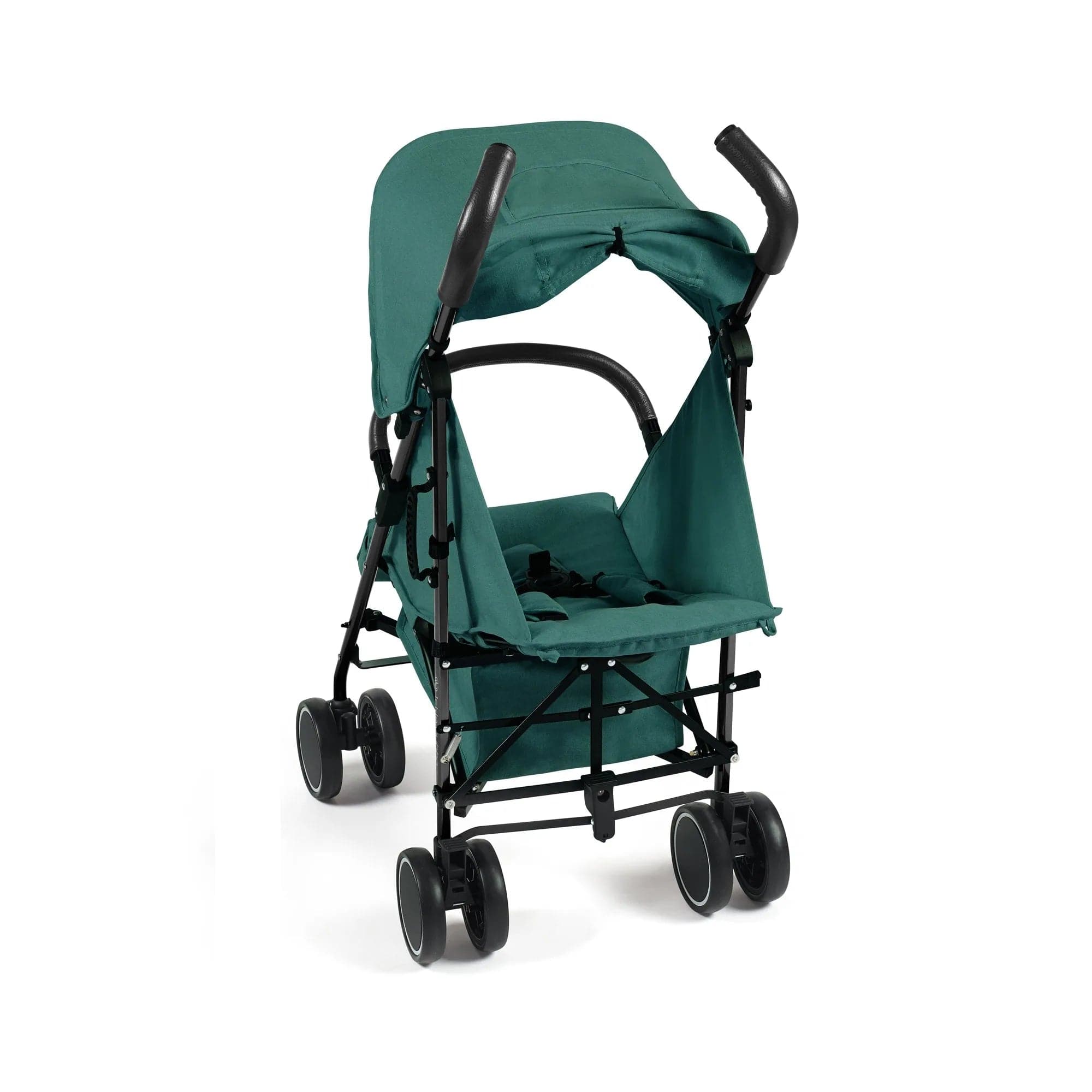 Ickle bubba Discovery Stroller - Matt Black / Teal -  | For Your Little One