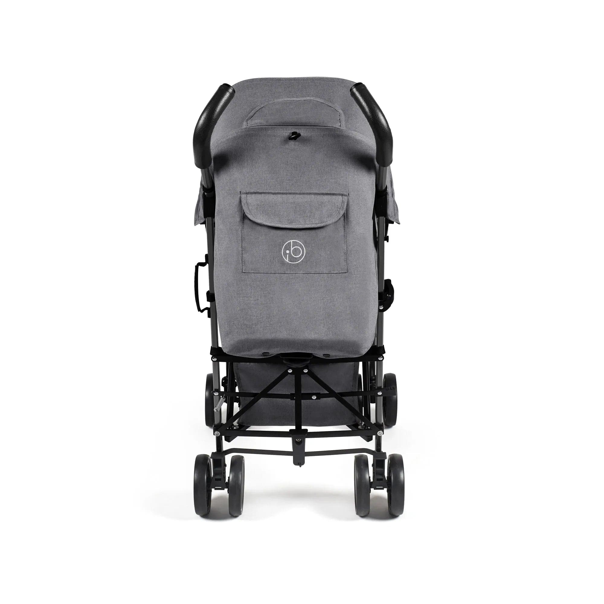 Ickle bubba Discovery Stroller - Matt Black / Graphite Grey -  | For Your Little One