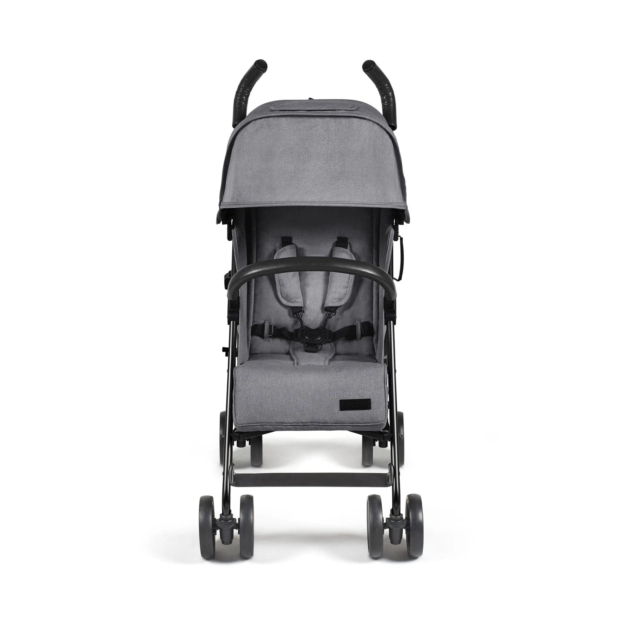 Ickle bubba Discovery Prime Stroller - Matt Black / Graphite Grey -  | For Your Little One