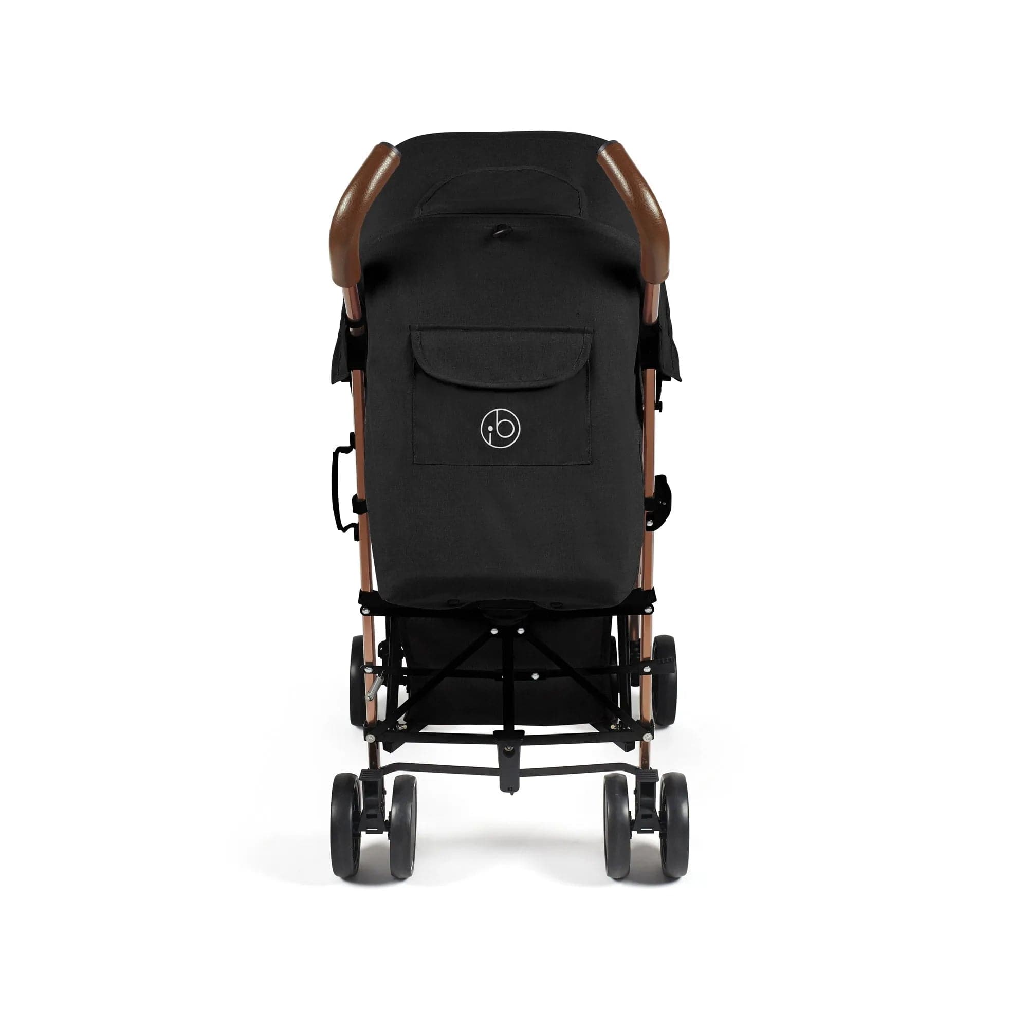 Ickle bubba Discovery Stroller - Black on Rose Gold -  | For Your Little One