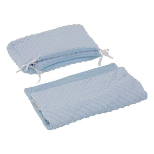 2pc Dimple Crib/Cradle Quilt & Bumper Bedding Set - For Your Little One