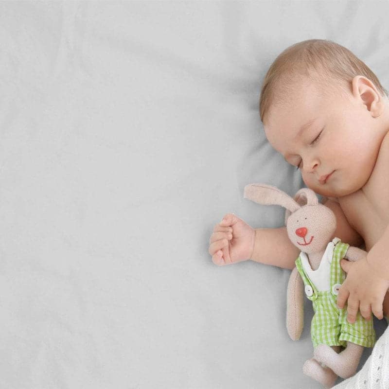 2x Cot Fitted Sheet 100% Cotton 120x60cm - For Your Little One