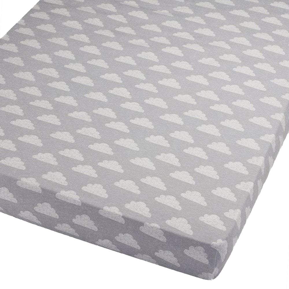 2x Jersey Fitted Sheet Compatible with Babystyle Oyster Snuggle Bed 55x90cm - For Your Little One