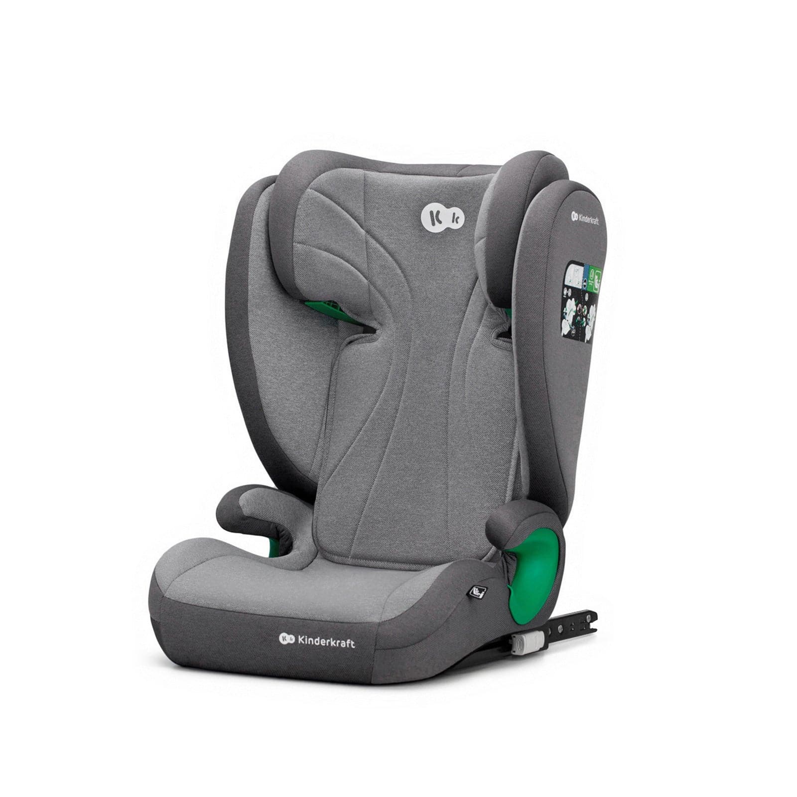 Kinderkraft Car Seat Junior Fix 2 I-Size 100-150cm Rocket Grey   