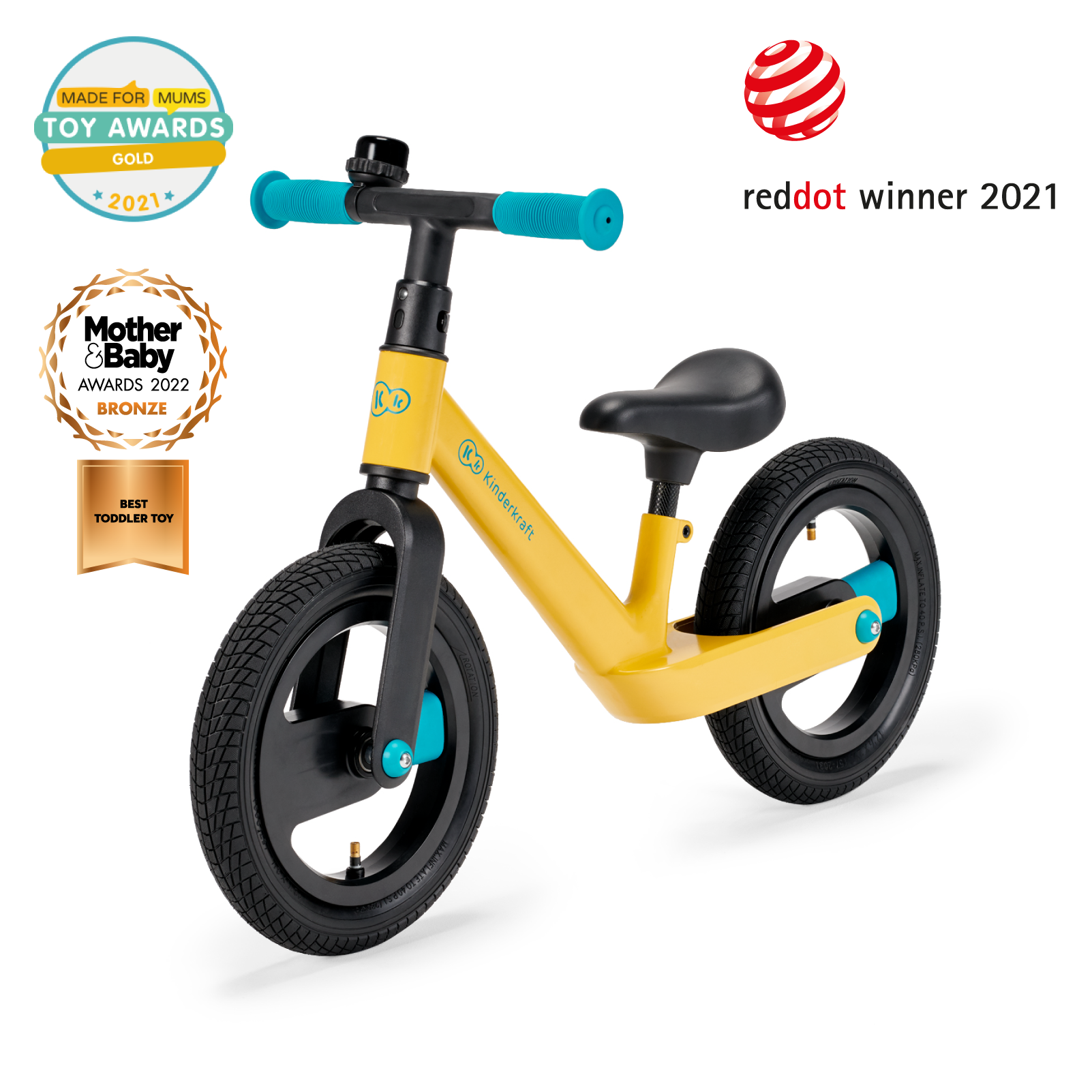 Kinderkraft Goswift Bike - Primrose Yellow -  | For Your Little One
