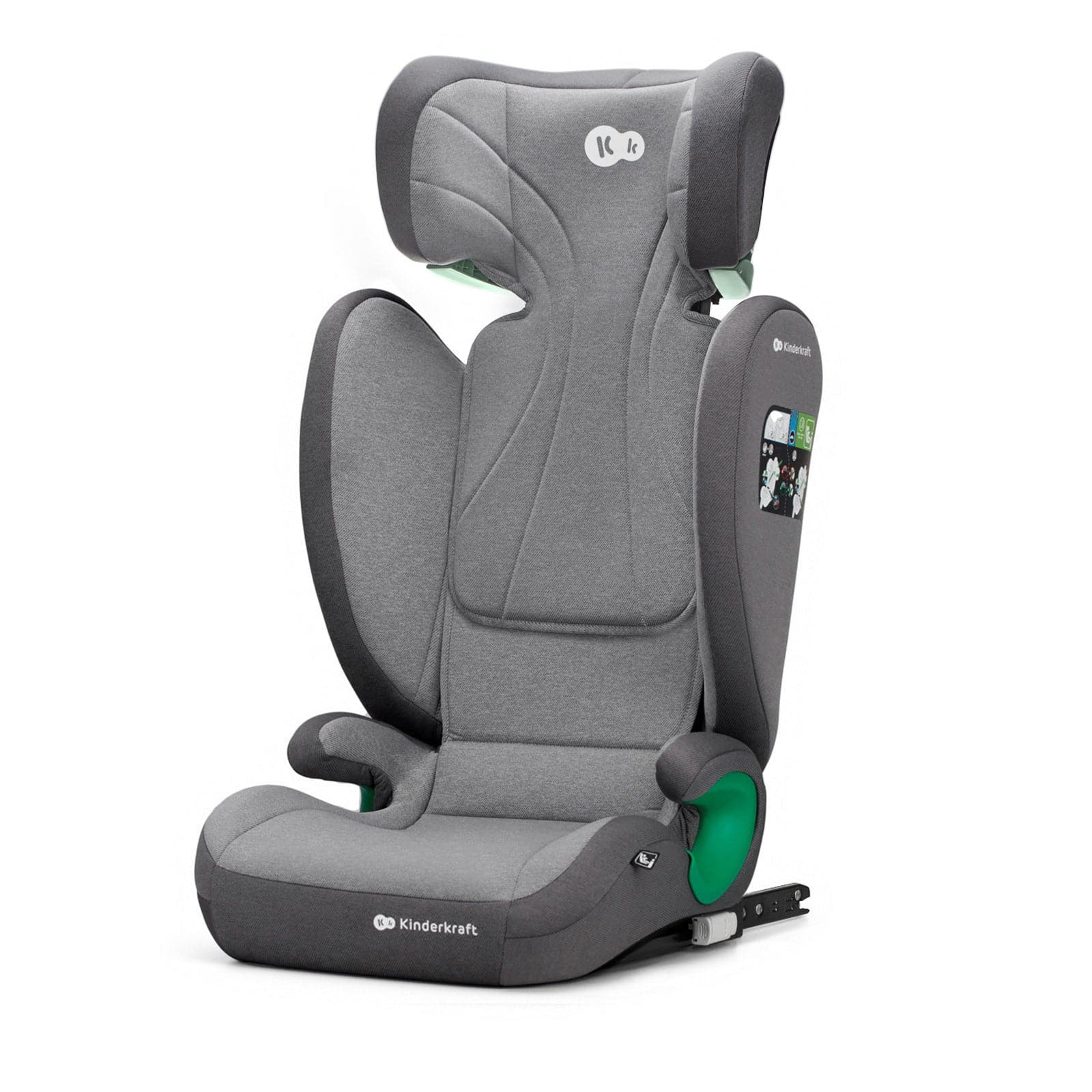 Kinderkraft Car Seat Junior Fix 2 I-Size 100-150cm Rocket Grey   