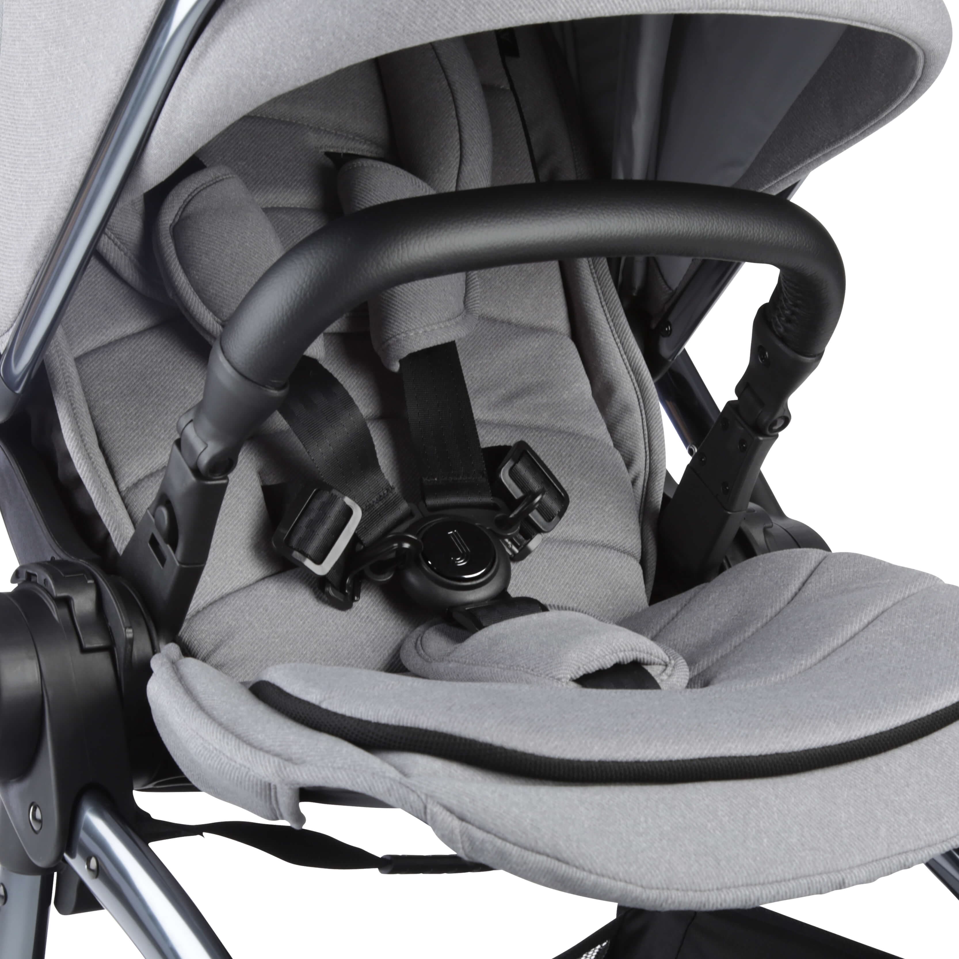 Junior Jones Aylo Pebble Grey 11pc Travel System inc Doona Urban Grey Car Seat -  | For Your Little One