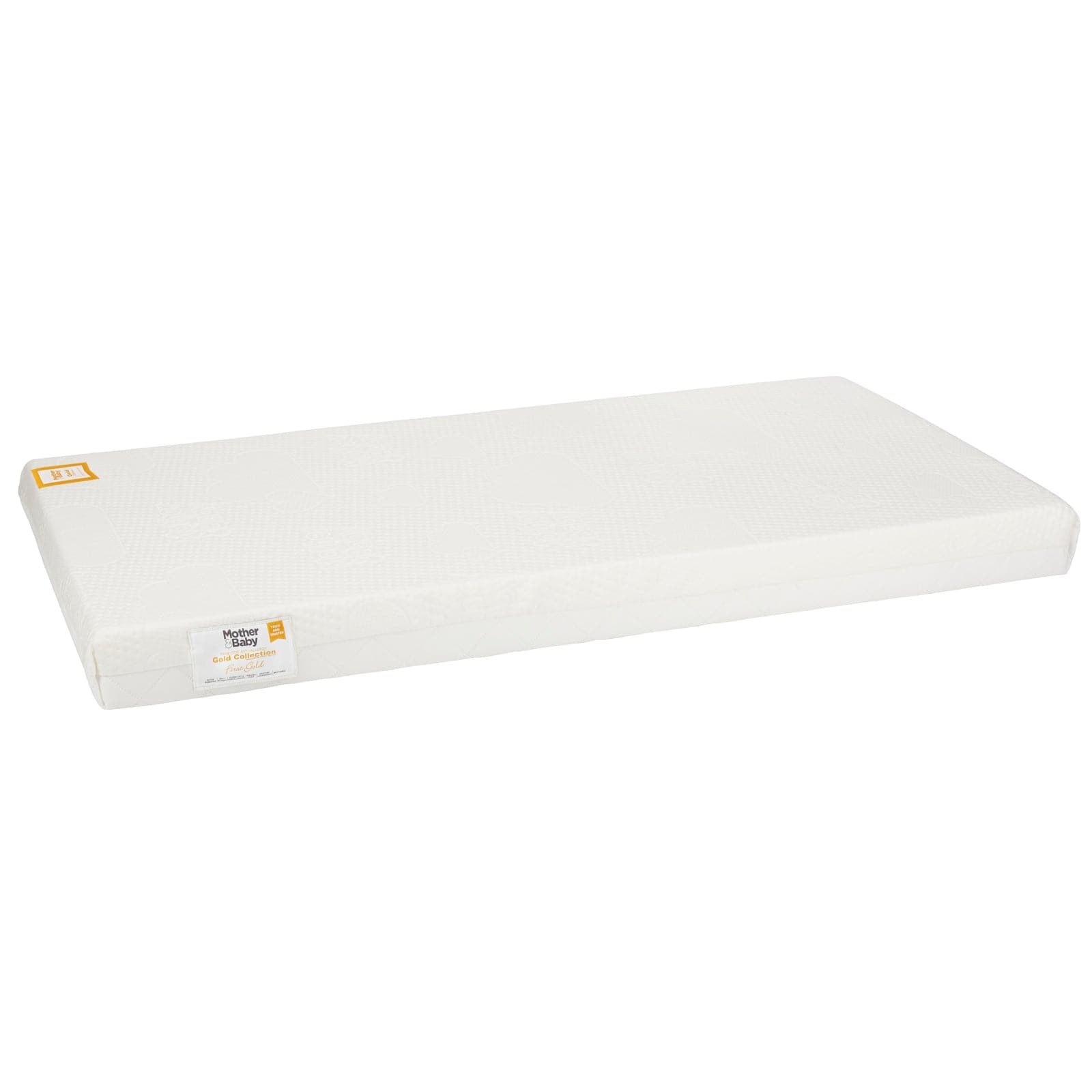 Mother & Baby First Gold Anti-Allergy Foam Cot Bed Mattress 140 x 70cm   