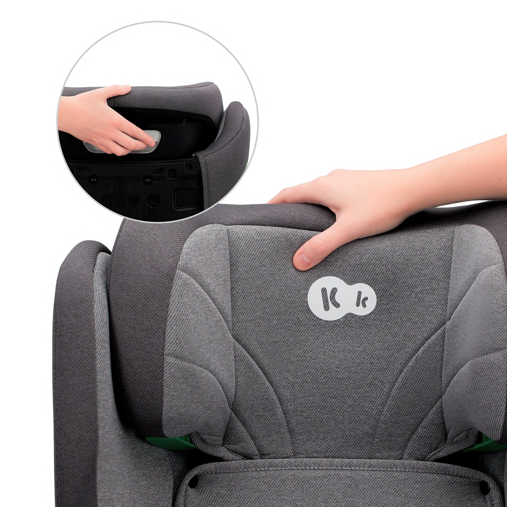 Kinderkraft Car Seat Junior Fix 2 I-Size 100-150cm Rocket Grey -  | For Your Little One