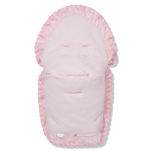 Broderie Anglaise Car Seat Footmuff / Cosy Toes Compatible with Doona   