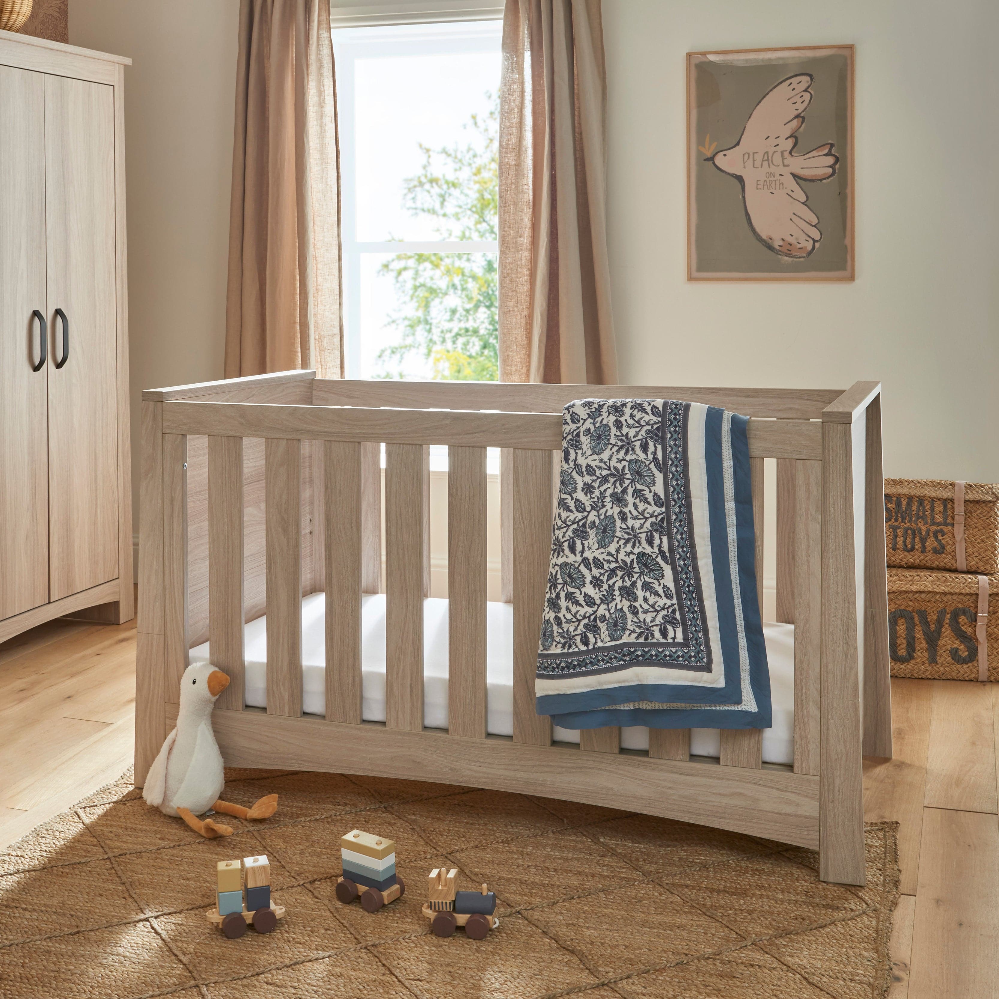 Cuddleco Isla 3 Piece Nursery Furniture Set - Ash - For Your Little One