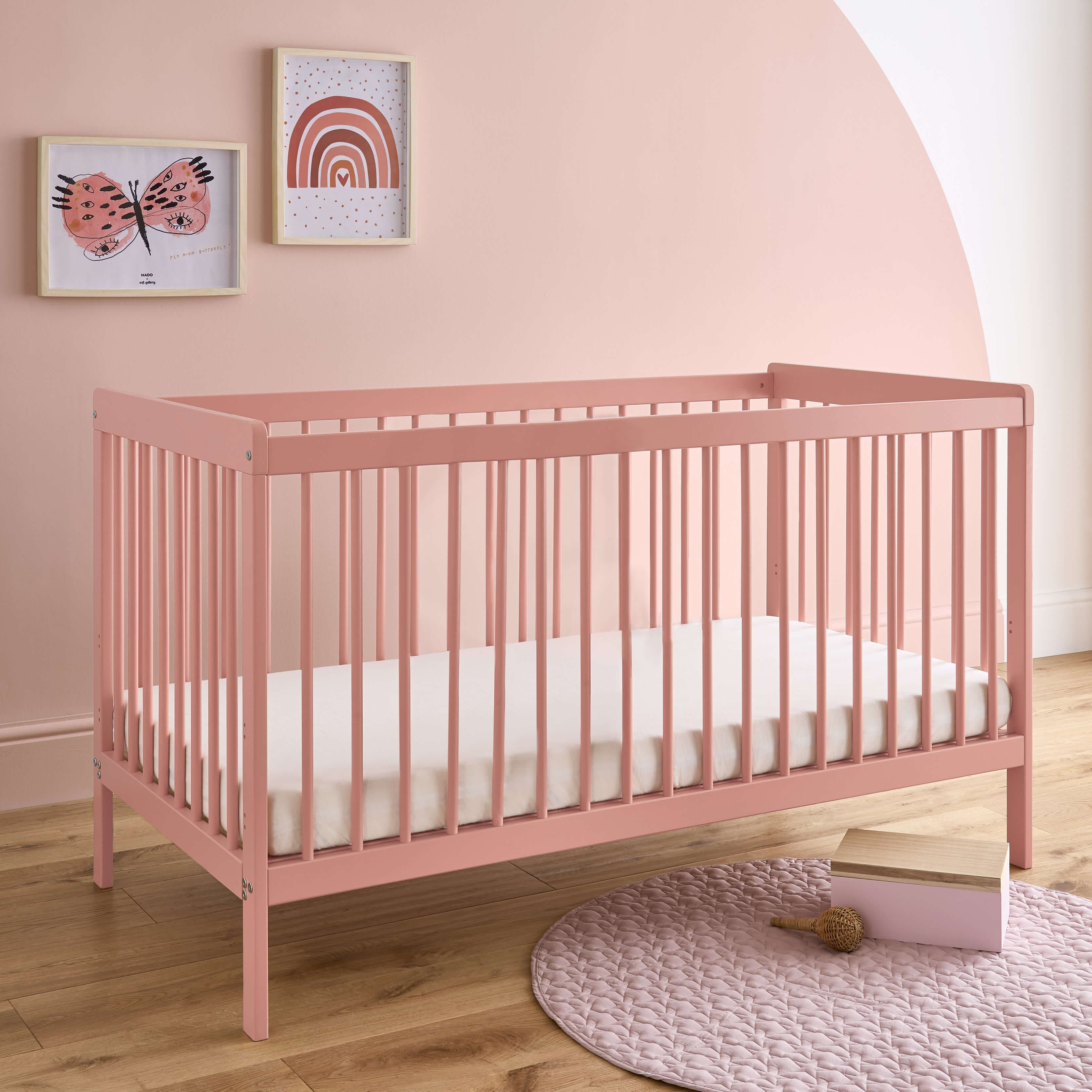 Pink sale nursery furniture