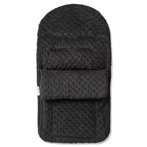 Dimple Car Seat Footmuff / Cosy Toes Compatible with Doona Black Fits All Models 