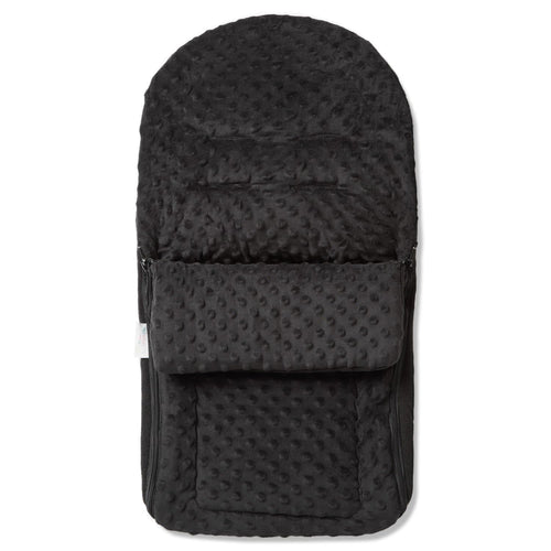 Dimple Car Seat Footmuff / Cosy Toes Compatible with Doona Black Fits All Models 