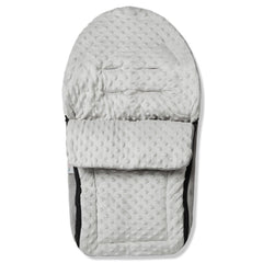 Dimple Car Seat Footmuff / Cosy Toes Compatible with Doona Grey Fits All Models 