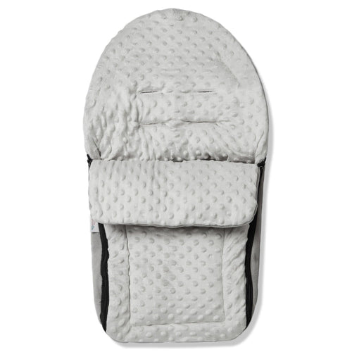 Dimple Car Seat Footmuff / Cosy Toes Compatible with Doona Grey Fits All Models 
