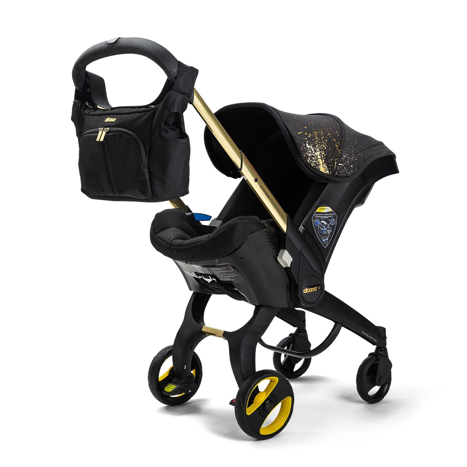Doona+ Infant Car Seat Stroller Limited Edition + ISOFIX Base - Gold -  | For Your Little One