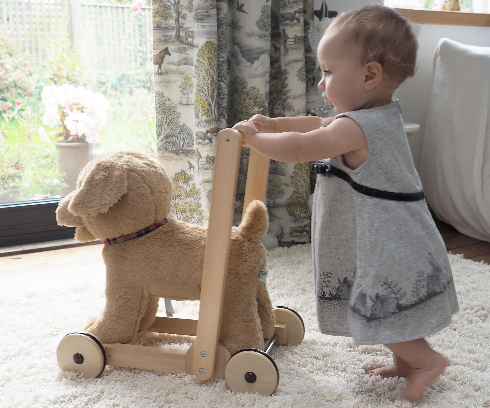 Little Bird Told Me Dexter Dog Baby Walker / Push Along Toy -  | For Your Little One