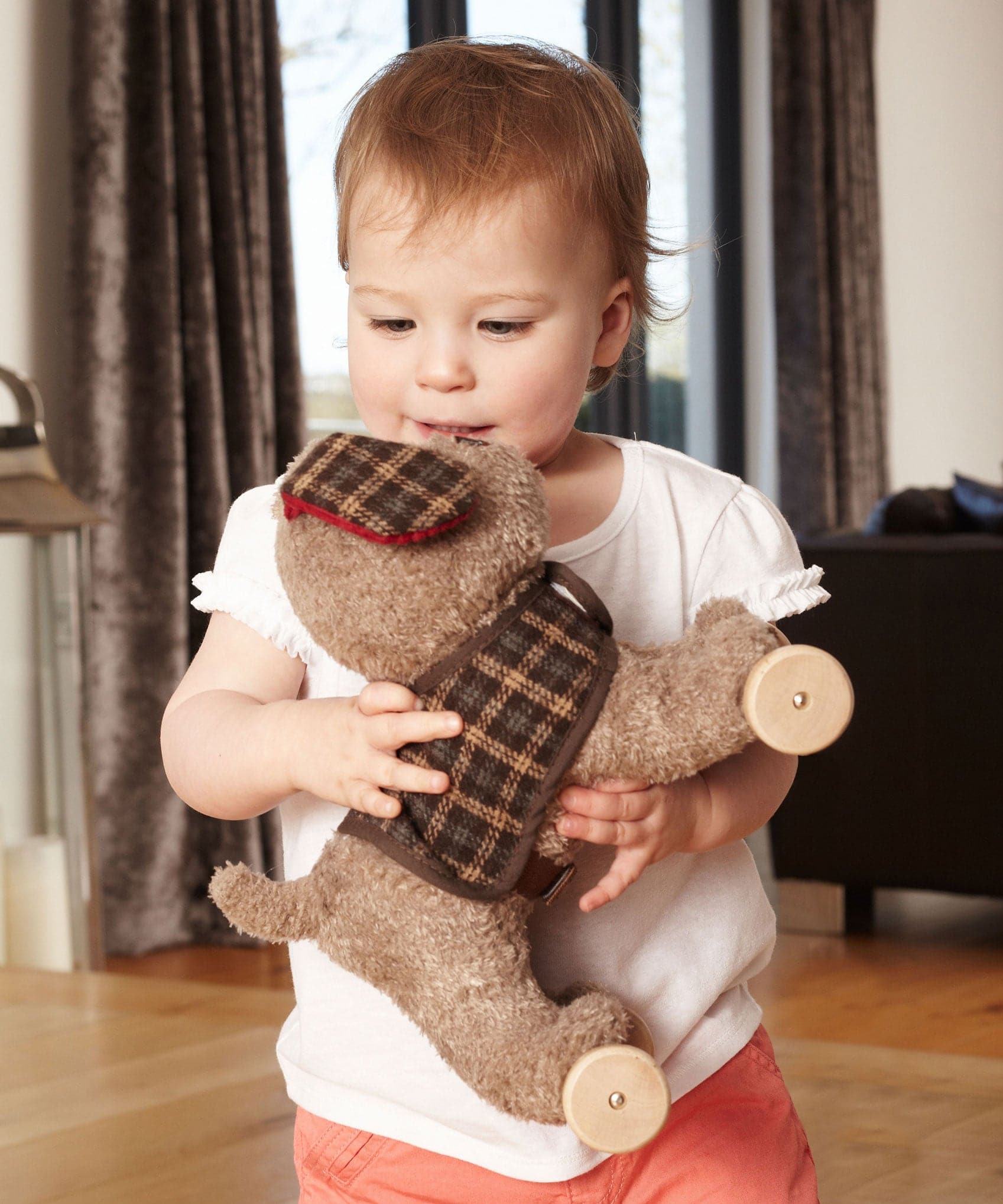 Little Bird Told Me Percy Pup Pull Along Toy -  | For Your Little One