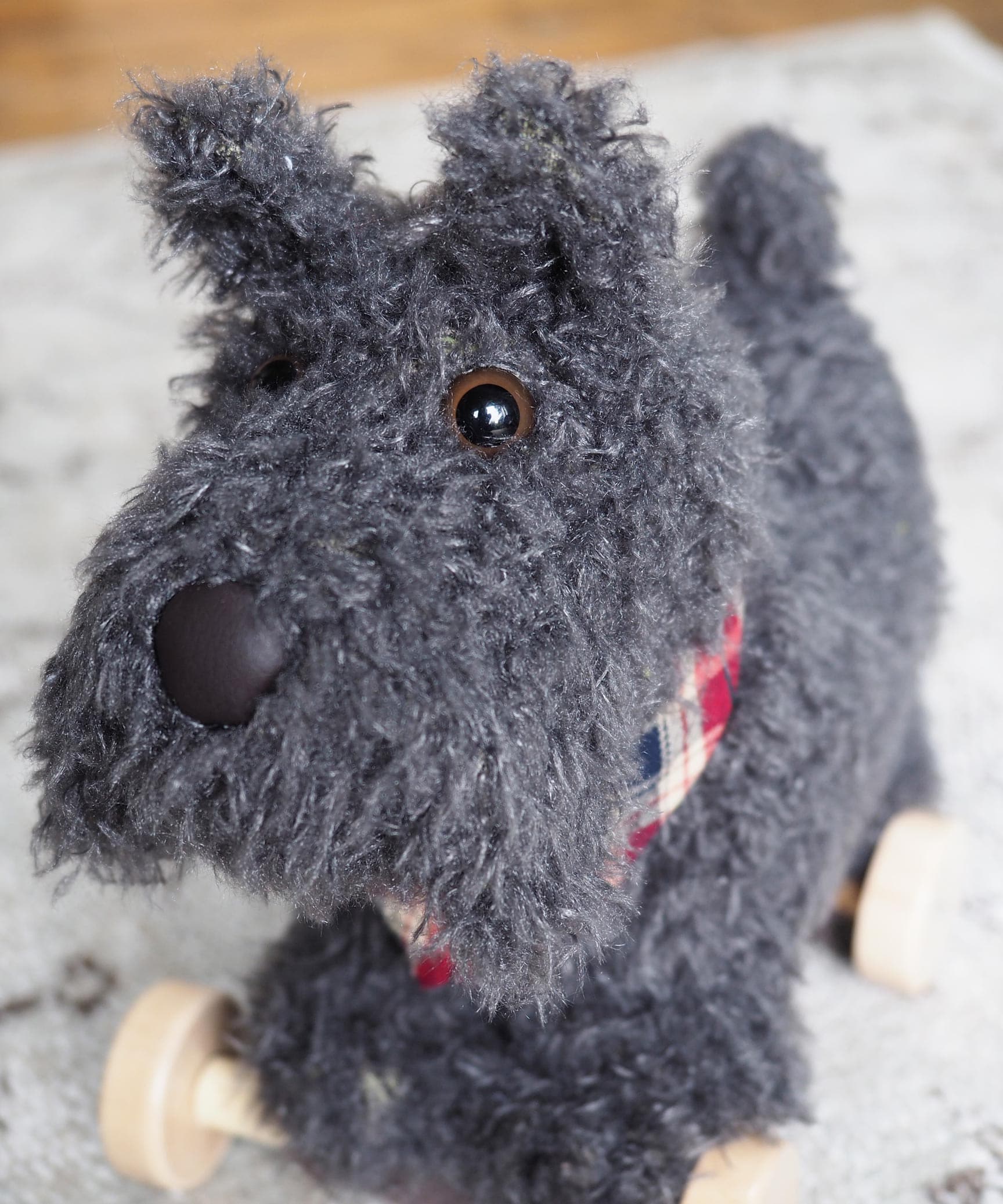 Little Bird Told Me Scottie Dog Pull Along Toy   