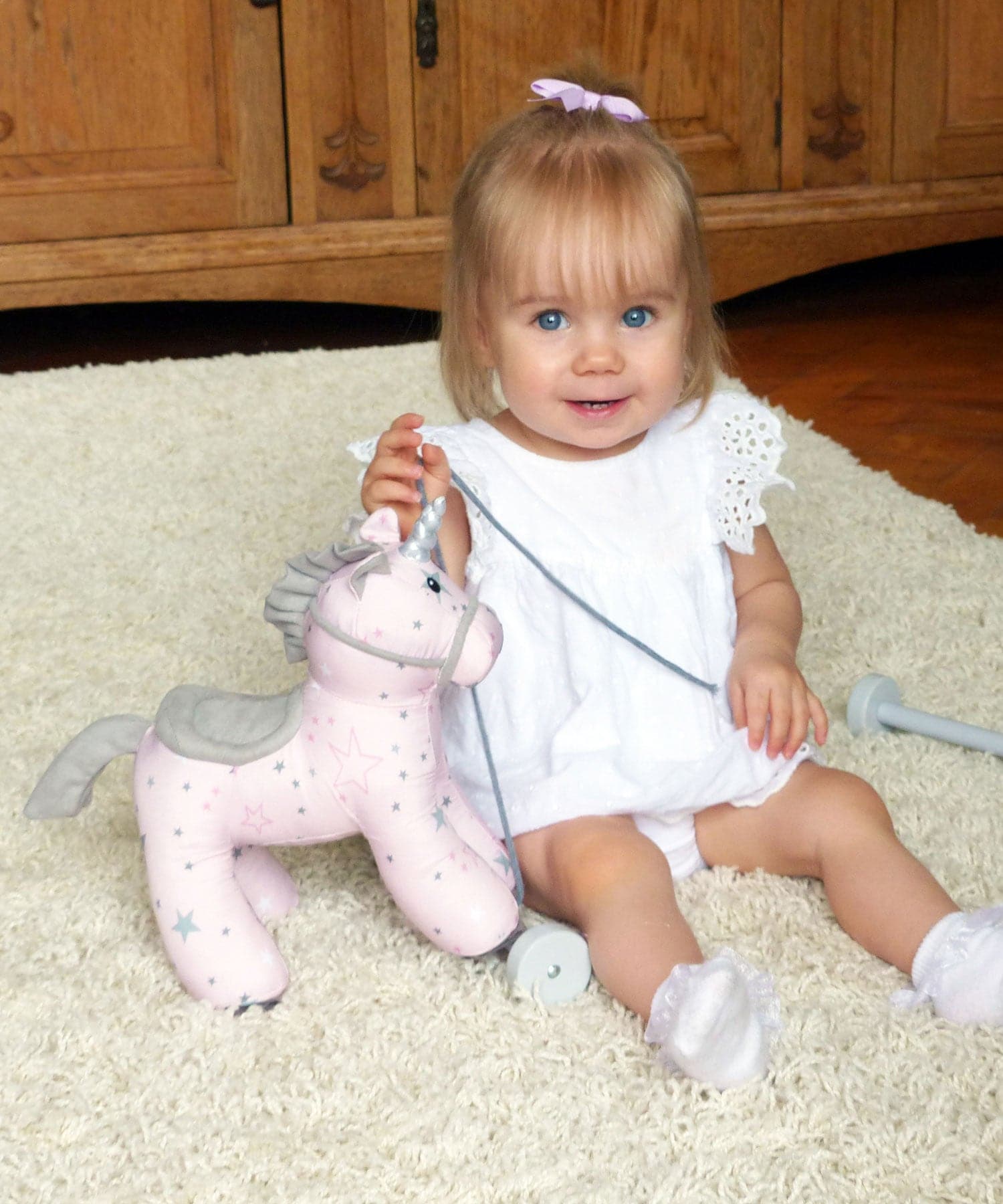 Little Bird Told Me Celeste Unicorn Pull Along Toy -  | For Your Little One