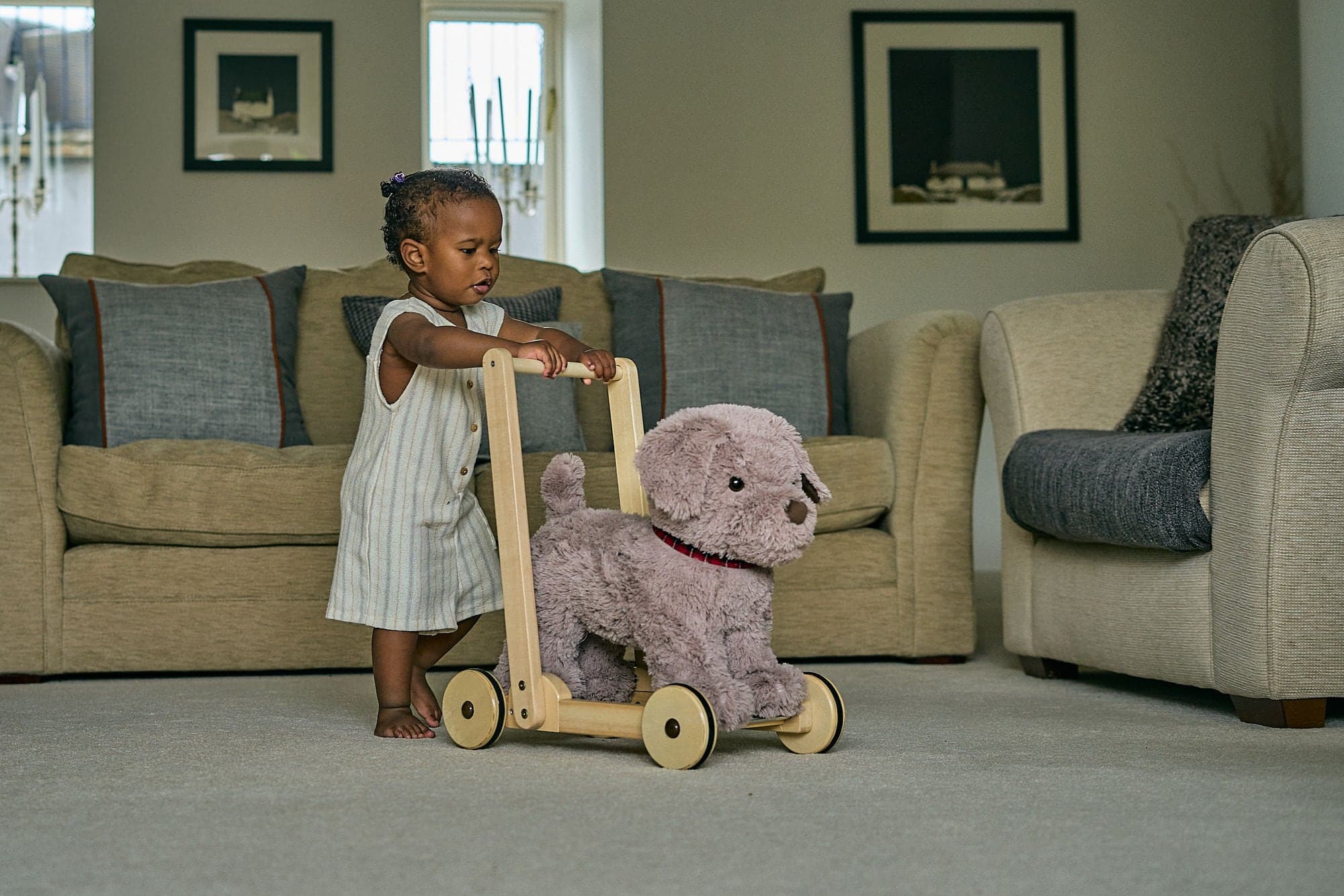 Little Bird Told Me Bailey Baby Walker / Push Along Dog -  | For Your Little One