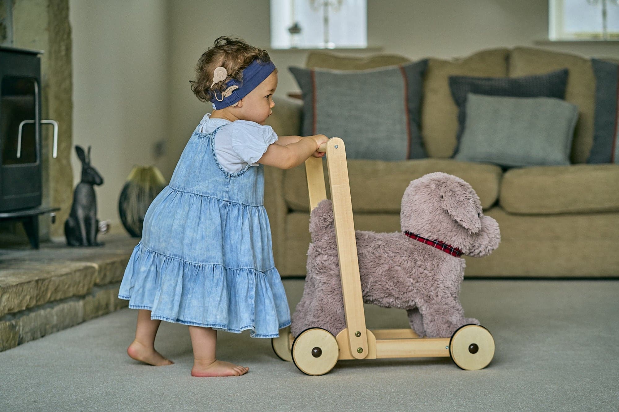 Little Bird Told Me Bailey Baby Walker / Push Along Dog -  | For Your Little One