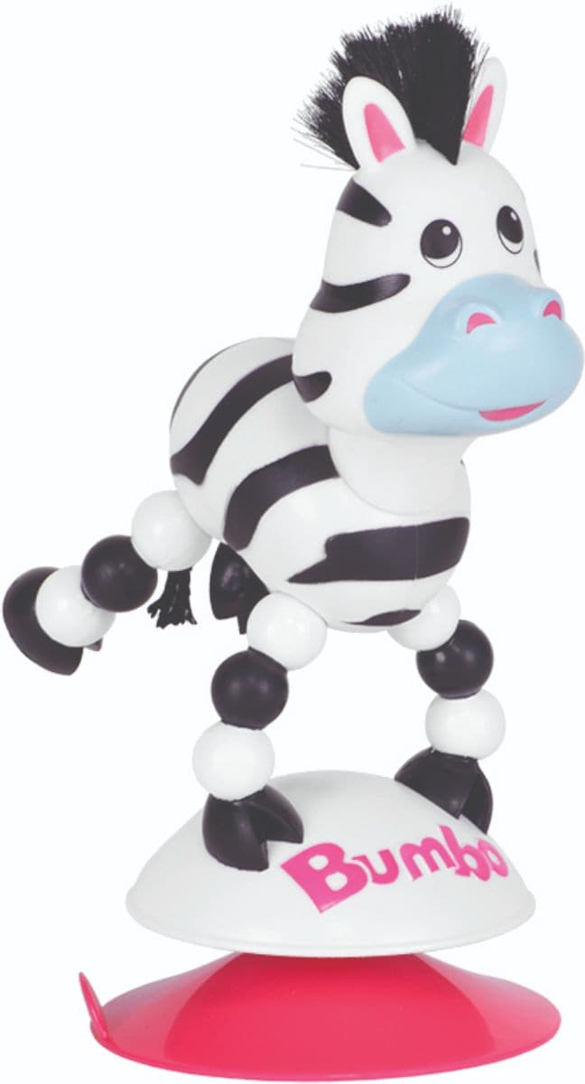 Bumbo Suction Toy - Zoey The Zebra -  | For Your Little One