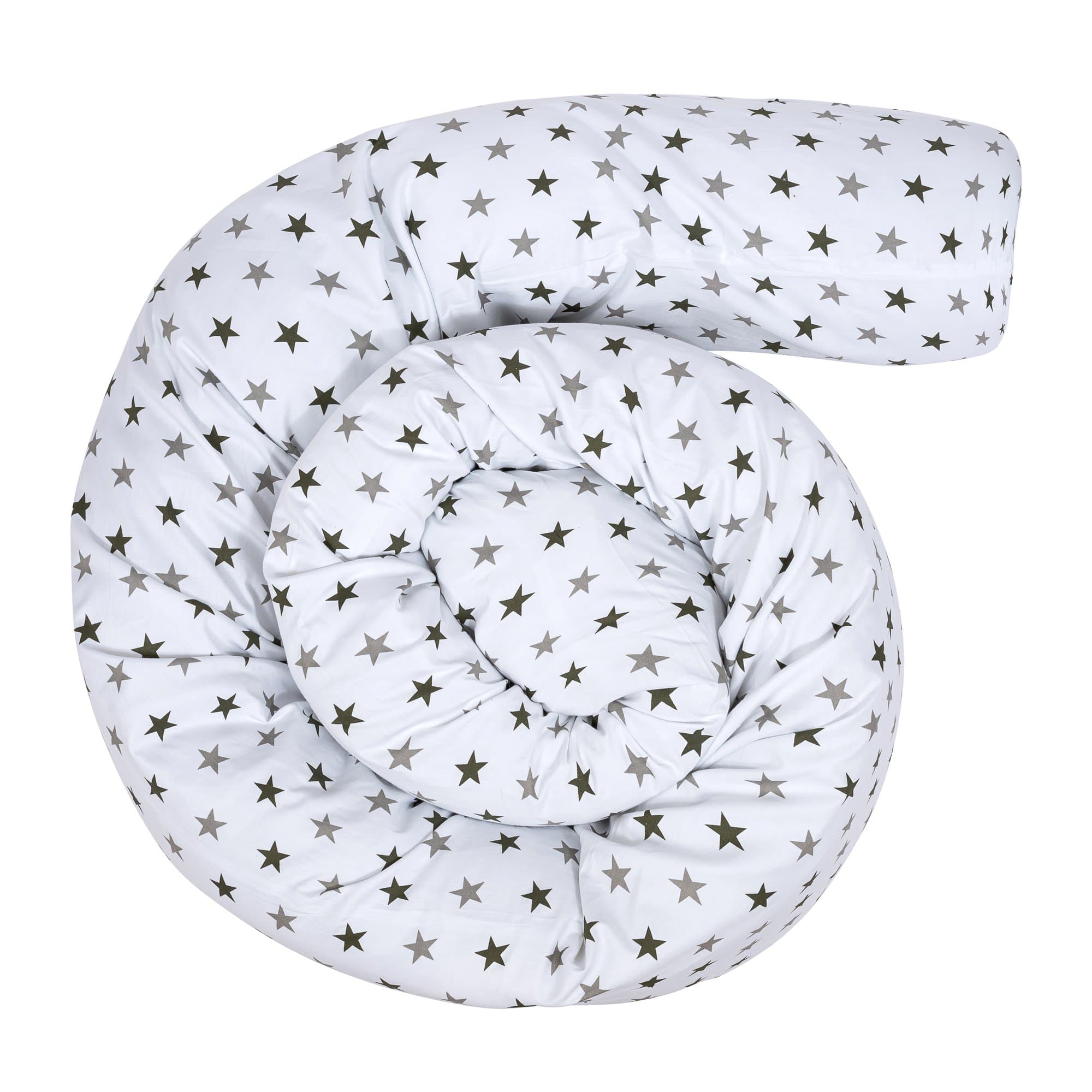 9 Ft Maternity Pillow And Case - Grey Star -  | For Your Little One