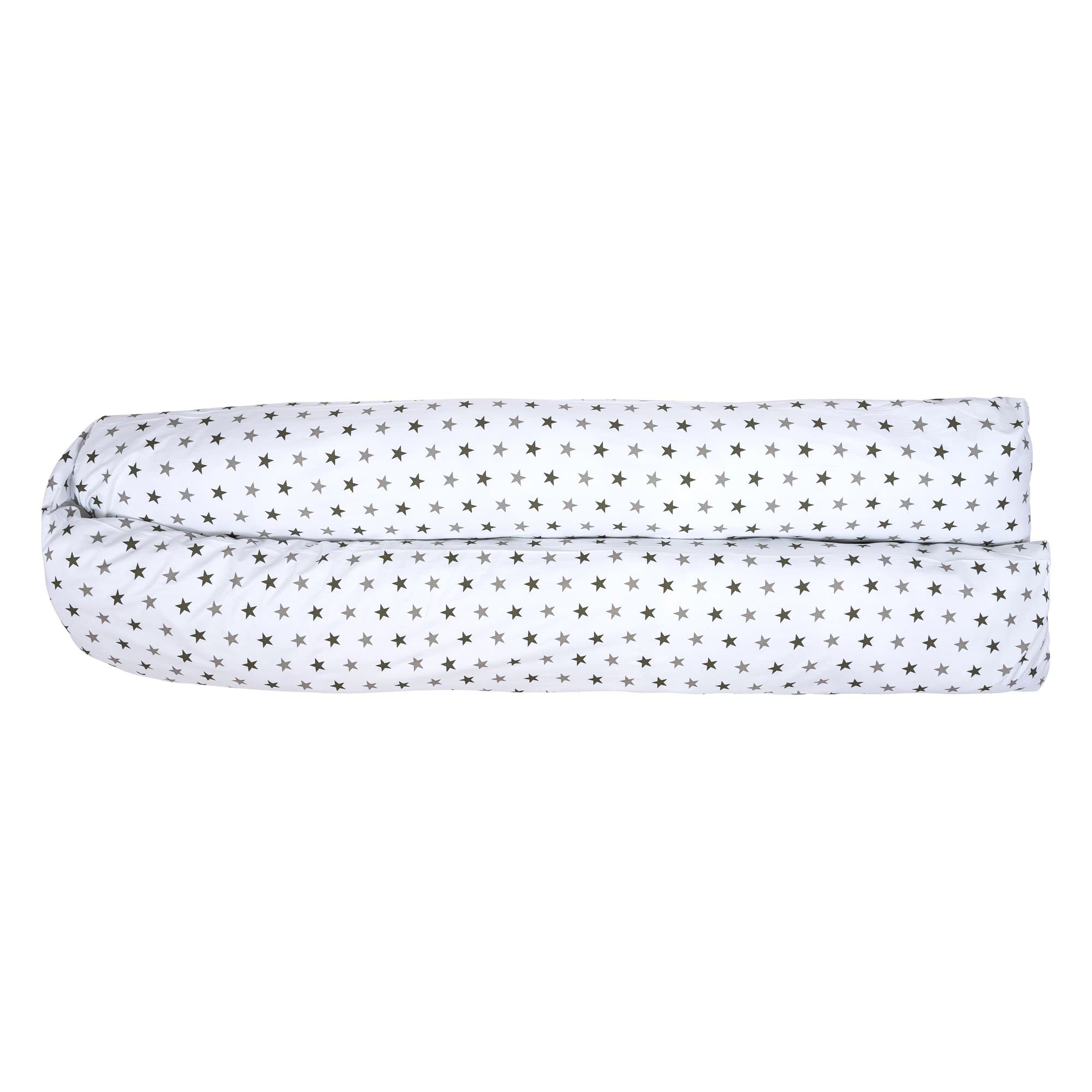 9 Ft Maternity Pillow And Case - Grey Star - For Your Little One