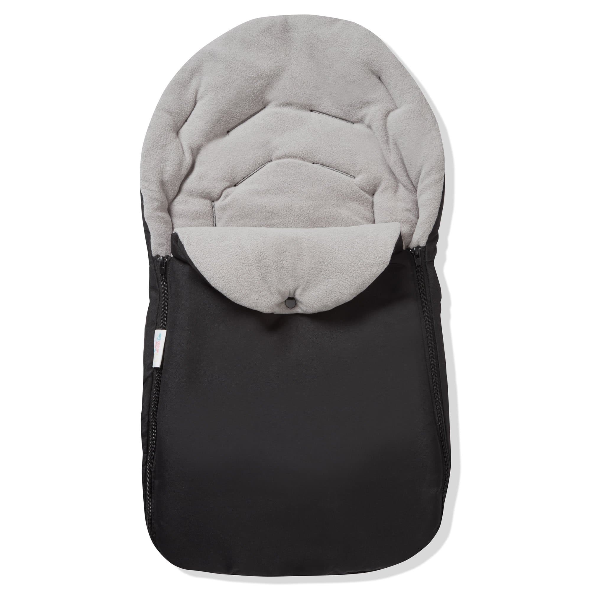 Universal Car Seat Footmuff / Cosy Toes - Fits All 3 And 5 Point Harnesses - Grey | For Your Little One