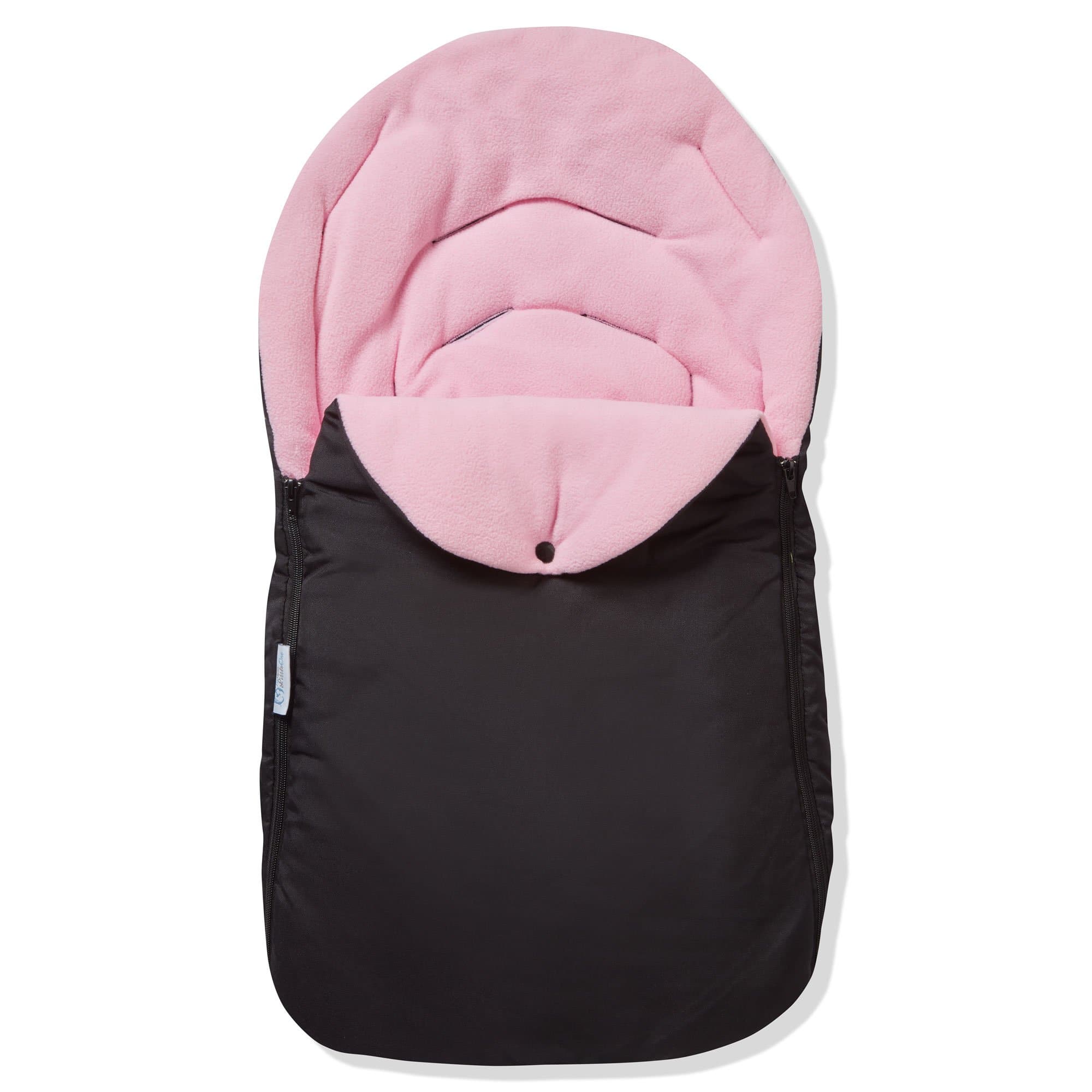 Universal Car Seat Footmuff / Cosy Toes - Fits All 3 And 5 Point Harnesses - Light Pink | For Your Little One