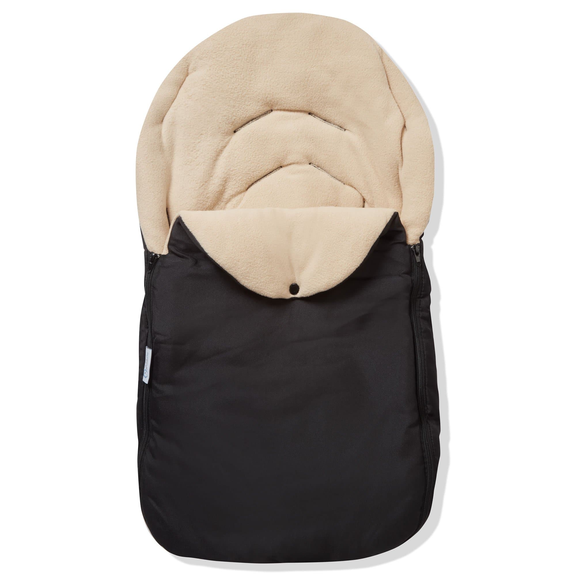 Car Seat Footmuff / Cosy Toes Compatible with Phil & Teds - Sand / Fits All Models | For Your Little One